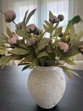 VIRAL Tan Peony Stems (5) | Ashland Accents